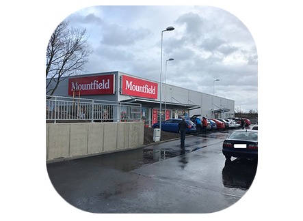 Výstavba pobočky Mountfieldu ve Stodu u Plzně 